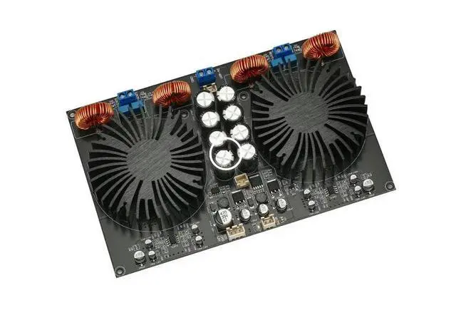 Alt view image 4 of 6 - TPA3255 Digital Power Amplifier Audio Board Class D 2.0 Sound Amplifiers Stereo Home Audio Amp 600Wx2