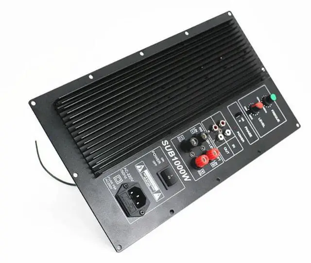 Alt view image 6 of 6 - 11000W Subwoofer Huanniu Power Amplifier Board 220V Active Mono High Power A1943C5200 Audio Accessories