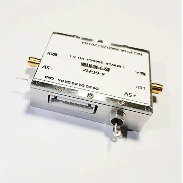 Alt view image 4 of 6 - 5.8G Digital Phase Shifter C-Band Microwave Phase Shifter Digital RF Phase Shifter
