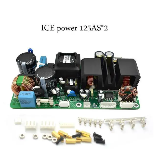 Alt view image 6 of 6 - ICEPOWER Power Amplifier ICE125ASX2 Digital Stereo Channel Amplificador Board HIFI Stage AMP With Accessories H3-001