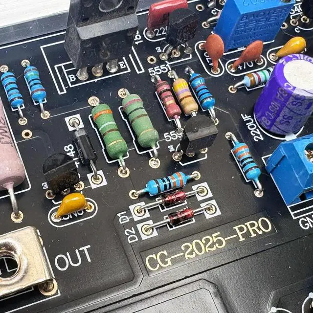 Alt view image 6 of 6 - CG2025PRO 8-Transistor High Power HIFI Amplifier Board FET Audio Amplifier Board