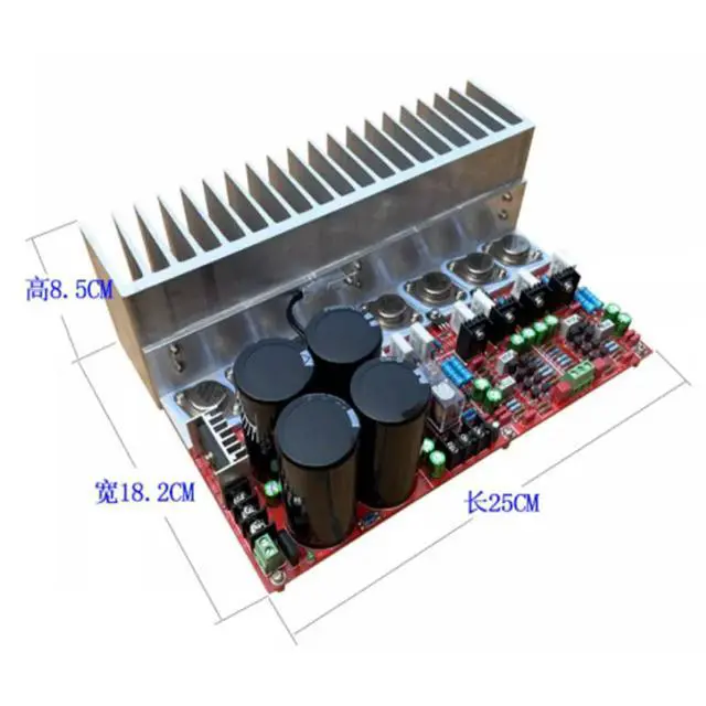 Alt view image 4 of 6 - V8 US imported gold sealed tube HIFI Class A amplifier board, high-power dual channel power amplifier board