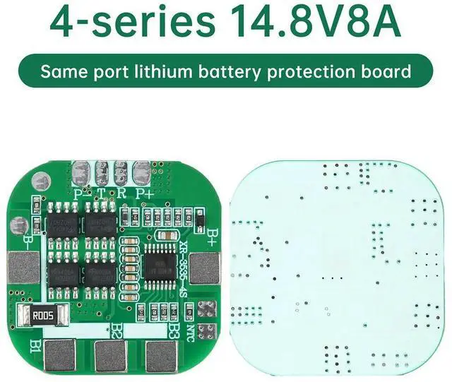 Main image of 4S 14.8V 8A Peak li-ion BMS PCM Protection Board For lithium LicoO2 Limn2O4 li