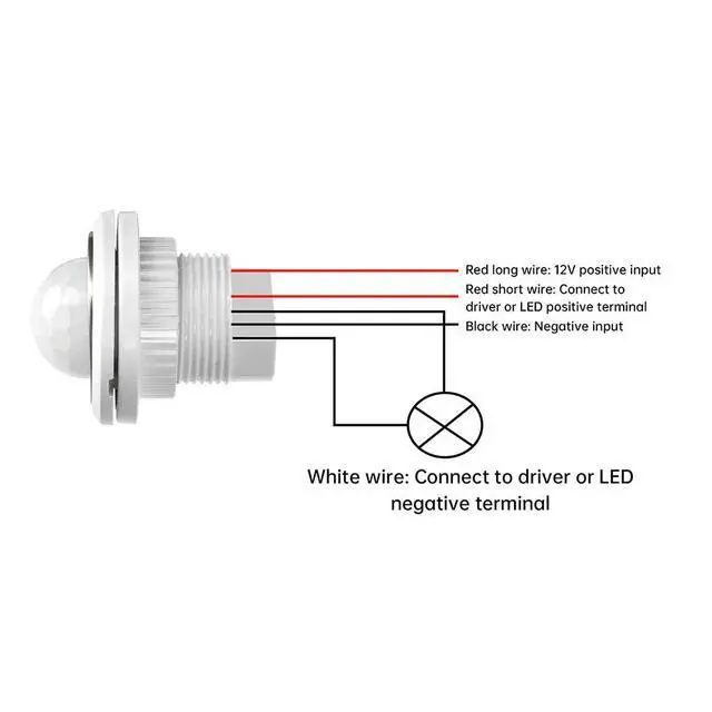 Alt view image 2 of 3 - AC 85-265V PIR Infrared Sensor Low Voltage Module Detector Switch Controller Human Sensor Hand Scan Head Eletronic Kit