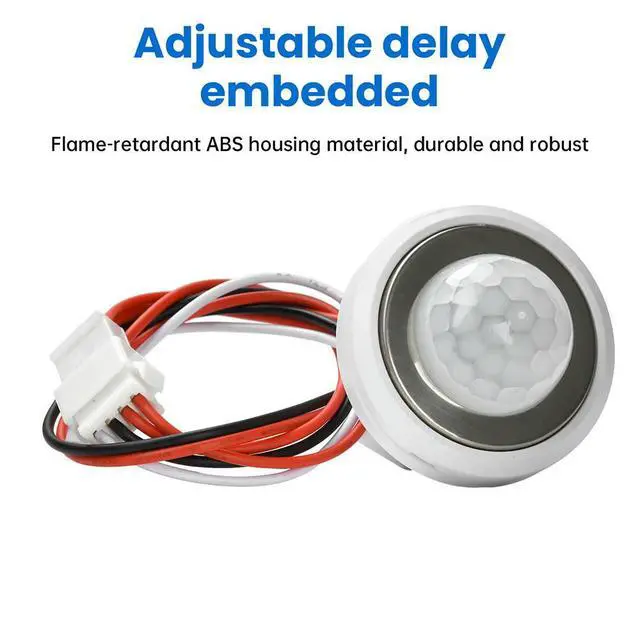 Alt view image 3 of 3 - AC 85-265V PIR Infrared Sensor Low Voltage Module Detector Switch Controller Human Sensor Hand Scan Head Eletronic Kit