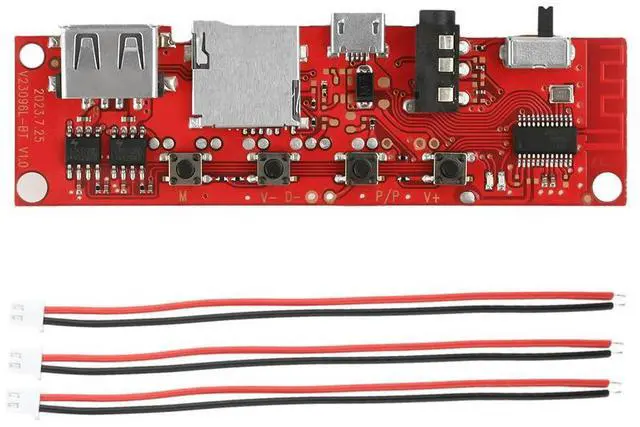 Main image of Multi-function BT Audio Amplifier Board DC 3.7V Micro USB DIY Bluetooth Module Amplifier Module TF Card USB Charge Board