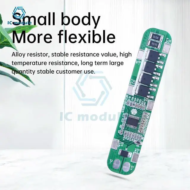 Alt view image 3 of 3 - 5S 15A BMS Li-ion Lithium Charger PCB Protection Board For Drill Motor Lipo Cell Module