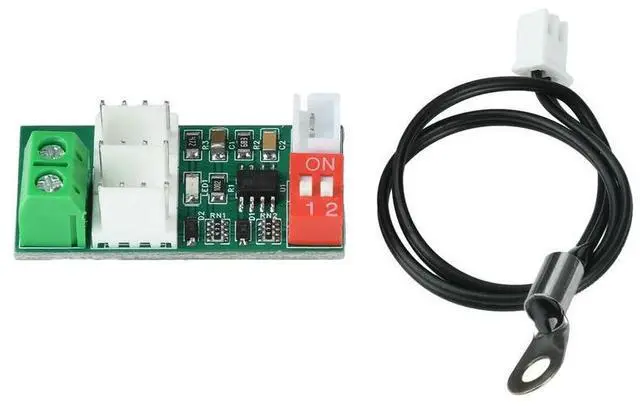 Main image of DC 12V 24V PWM Temperature Controlled Fan Regulator 3 Channel Output 4 Wire Chassis Fan Speed Controller With Temperature Probe