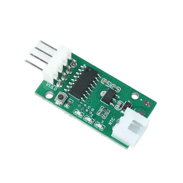 Alt view image 3 of 3 - ligent PWM Fan Speed Governor 5V 12V 4 Wire Fan Temperature Controller 343 Combination Modes Low Power Standby Cooling