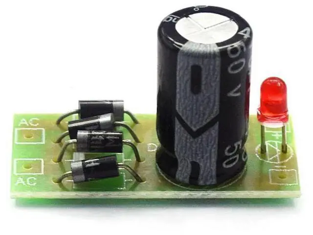 Main image of AC to DC power conversion module 1N4007 full bridge rectifier filter 12V 1A AC to DC