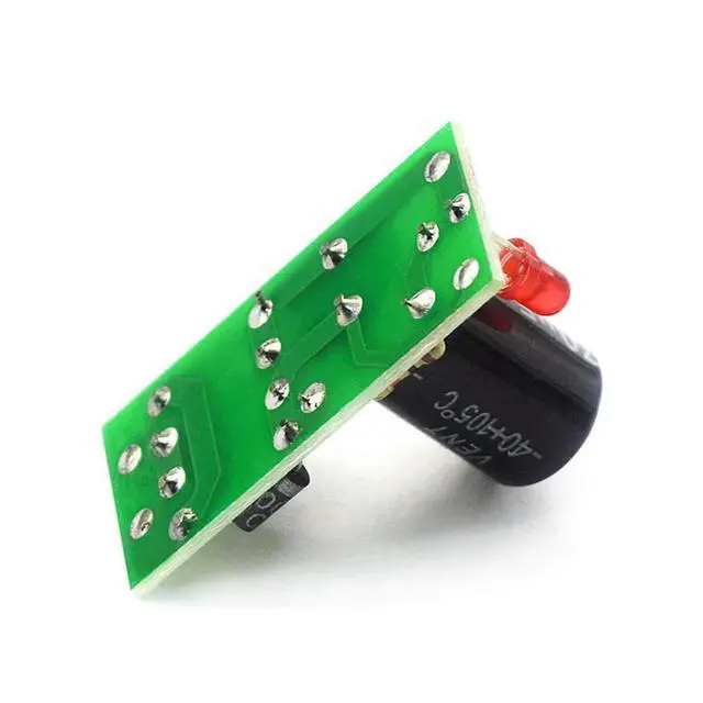 Alt view image 2 of 3 - AC to DC power conversion module 1N4007 full bridge rectifier filter 12V 1A AC to DC