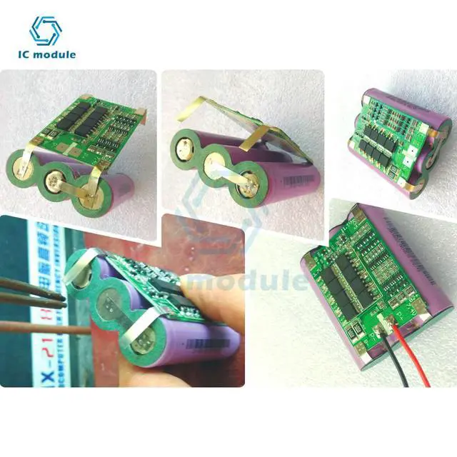 Alt view image 2 of 3 - Protection Board BMS 3S 12V 40A Lithium Charger Protection Board BMS PCB Board with Balance Charging
