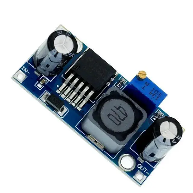 Alt view image 2 of 3 - LM2596S-AJ Adjustable Voltage Reduction and Stabilization Power Supply Module DC-DC 5V/12V/24V 3A