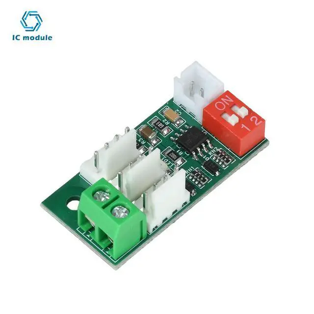 Alt view image 2 of 3 - 12V 24V PWM Fan Speed Controller Temperature Controlled Speed Regulation for Case Cooling with DIP Switch and Dual-Voltage Input