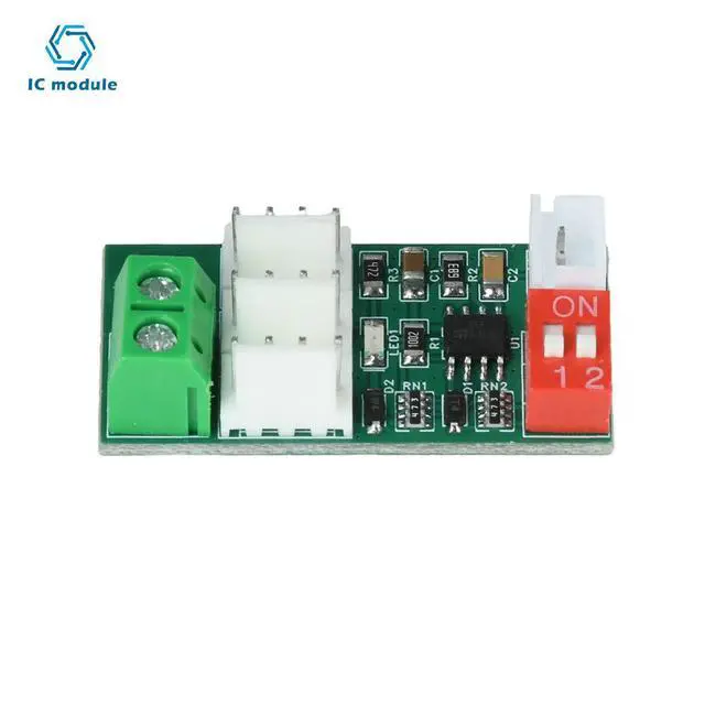 Alt view image 3 of 3 - 12V 24V PWM Fan Speed Controller Temperature Controlled Speed Regulation for Case Cooling with DIP Switch and Dual-Voltage Input