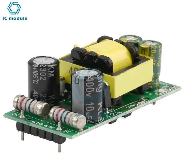 Main image of Mini AC-DC isolation switching power supply module AC110-450V To DC 12V Converter Board Module