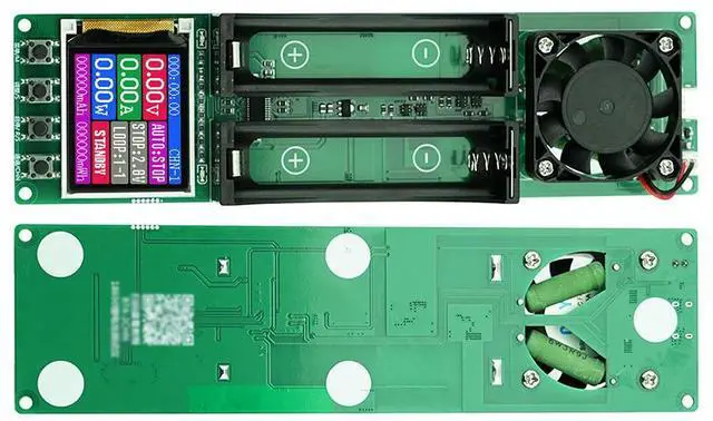 Main image of Upgraded 2 Channel Electronic Load Tester Internal Resistance Capacity Detector Automatic Cycle Charge Discharge PDCharger