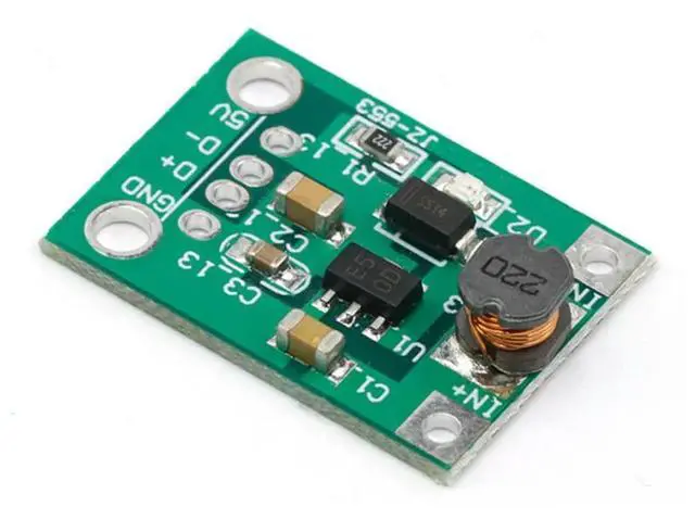 Main image of 5V DC-DC boost power module board 0.9V~5V boost 5V USB mobile power boost module