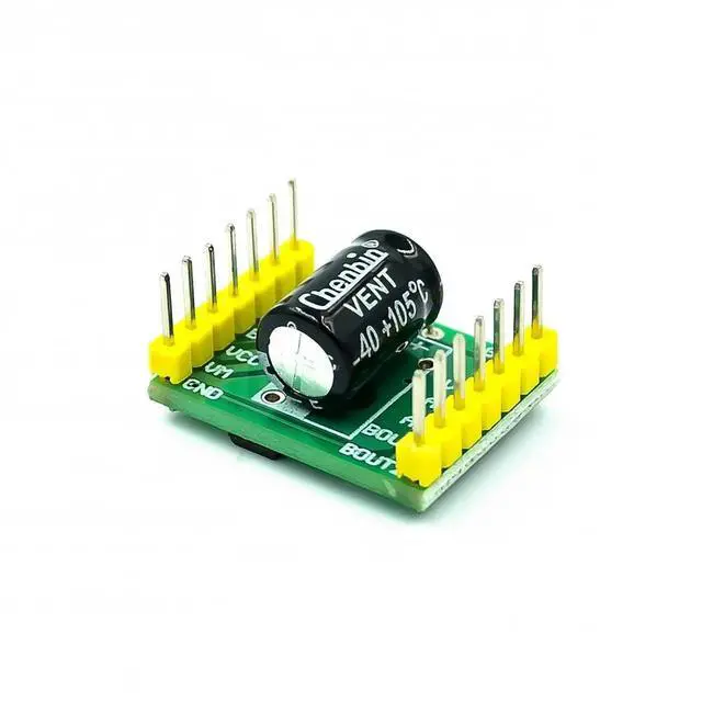 Alt view image 2 of 3 - A4950 dual motor drive module with performance exceeding TB6612 DC brushed motor drive board module