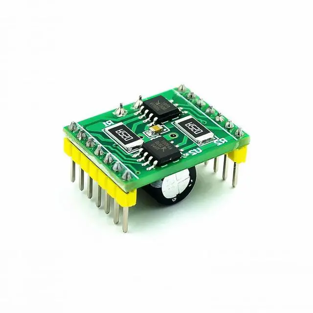 Main image of A4950 dual motor drive module with performance exceeding TB6612 DC brushed motor drive board module