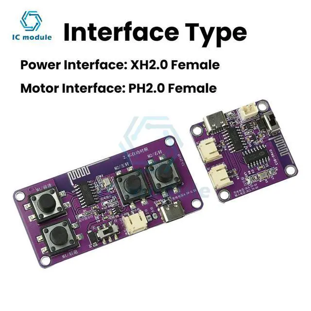 Alt view image 3 of 3 - 2.4G 4-Channel Remote Control Receiver Module Kit - Rechargeable for DIY Toy Car Robot RC Model