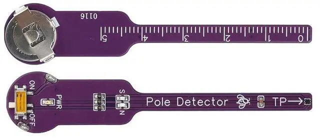 Main image of Handheld Magnetic Pole Detector Close Range Induction Magnet Direction Recognition NS Identification Module Dual Color LED