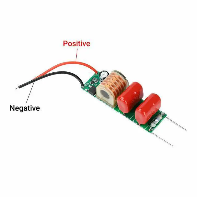 Alt view image 2 of 3 - DC 3.7V To 5000V Boost Module Pulse Arc High Voltage Board For DIY Electric Mosquito Swatter Household Insect Killer