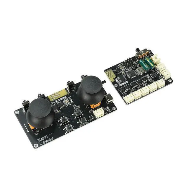 Alt view image 2 of 3 - 2.4G Remote Control Board DIY Kit Type C 5V Step-down for SG90 MG90S Servo Full Proportional Speed Control