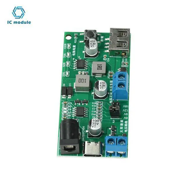 Alt view image 3 of 3 - MPPT Solar Charging Control Board With 5V 2.1A USB Output For 3.7V Lithium Support 10-30W Solar Panel
