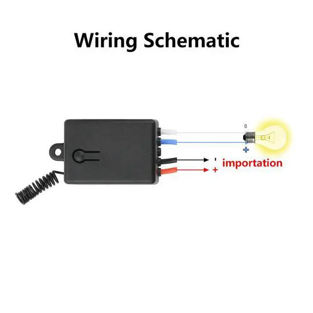 Alt view image 3 of 3 - 20A DC 5.5-24V 433MHz RF Remote Control Switch 1CH Relay Module Receiver Transmitters ON OFF Remote Controller Electronic Kit
