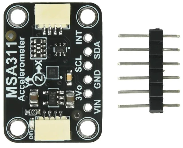Main image of MSA311 3-Axis Accelerometer Module DC 3-5V Compatible with STEMMA QT/Qwiic No Soldering Required for STEMMA QT/Qwiic