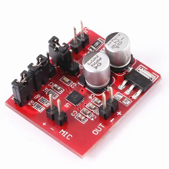 Alt view image 3 of 3 - diymore MAX9814 Electret Microphone Amplifier Module With AGC Function DC 3.6-12V Volume Control Audio Board for