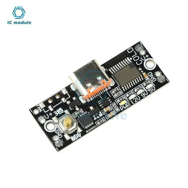 Alt view image 3 of 3 - 5V/9V/12V Fast Charging Decoy Module Dual Output PD2.0 PD3.0 QC3.0 Multi-protocol Decoy Fast Charging Module Type-C Port