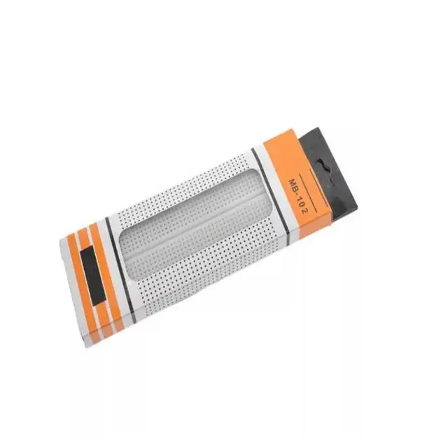 Alt view image 3 of 3 - MB-102 high-breadboard experimental board circuit board with color strip 165 * 55 * 10mm
