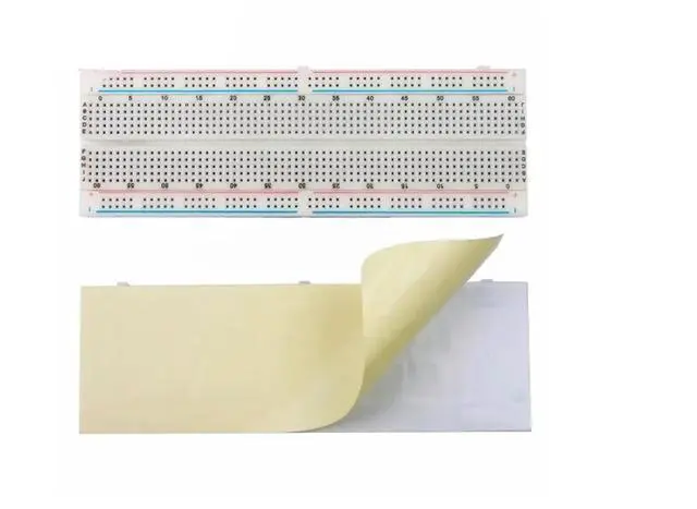 Alt view image 2 of 3 - MB-102 high-breadboard experimental board circuit board with color strip 165 * 55 * 10mm