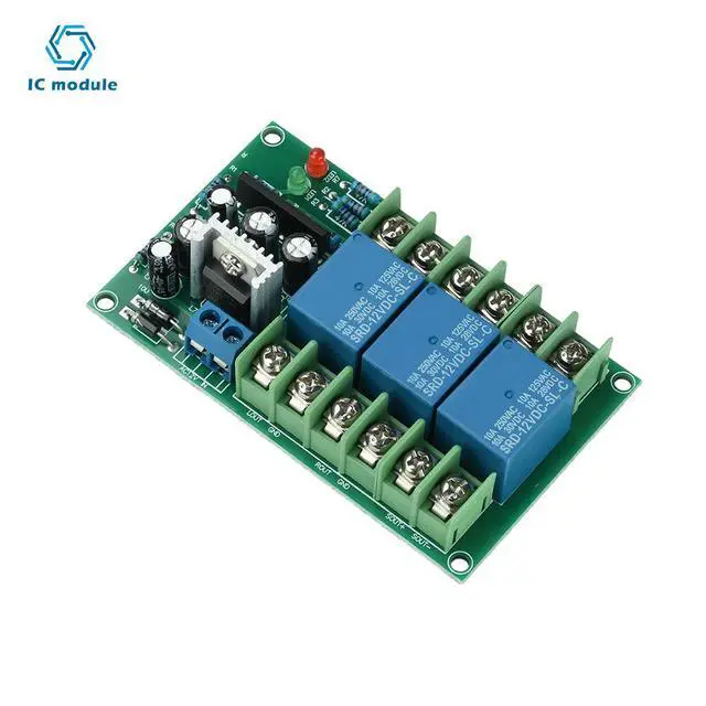 Alt view image 3 of 3 - 2.1 Channel High Power Speaker Protection Board for Audio Amp DIY Easy Installation Wide Voltage 12-18V for Home Theater Systems