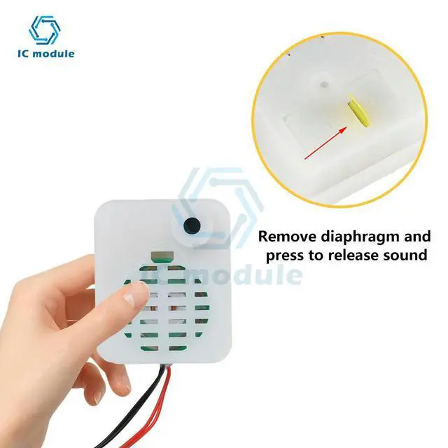 Alt view image 3 of 3 - Dual Button Sound Recorder 60 Second Sound Box Stuffed Toy Voice Message Recorder Plush Toy Custom Messages Recorder Voice Box