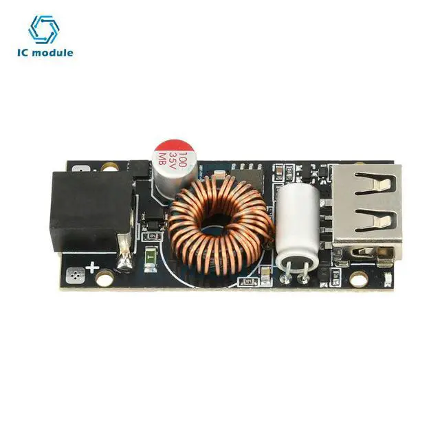 Alt view image 2 of 3 - PD65W Fast Charging Module Multi-Protocol Mobile Phone Fast Charging Board DC 7-35V to USB/Type-C Car Charger for Phones Laptops