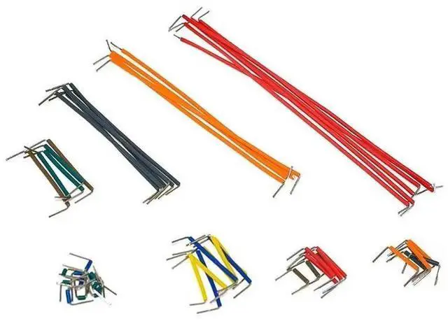 Alt view image 2 of 3 - 140 pieces of bread board cable for boxed bread board, dedicated jumper for bread board, dedicated connecting cable jumper