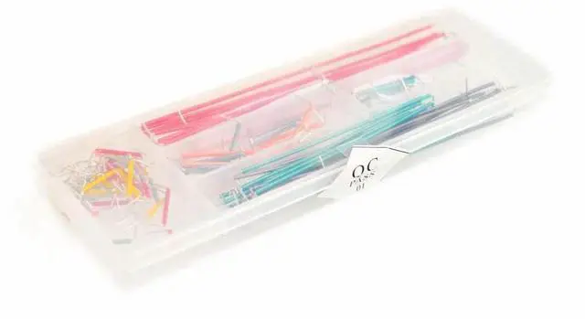 Main image of 140 pieces of bread board cable for boxed bread board, dedicated jumper for bread board, dedicated connecting cable jumper