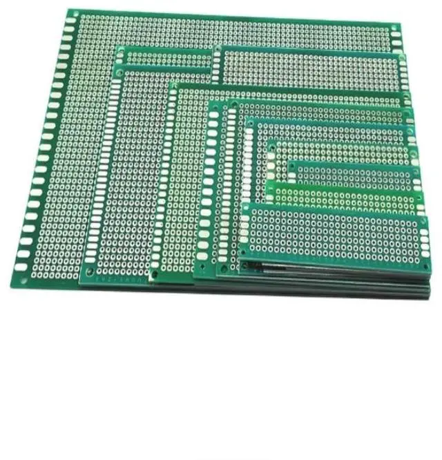 Alt view image 2 of 3 - Single sided multi package SMT circuit experimental board PCB circuit board hole board 7x11cm supports SMT chips