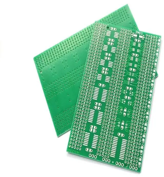 Main image of Single sided multi package SMT circuit experimental board PCB circuit board hole board 7x11cm supports SMT chips