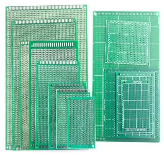 Alt view image 3 of 3 - Single sided multi package SMT circuit experimental board PCB circuit board hole board 7x11cm supports SMT chips