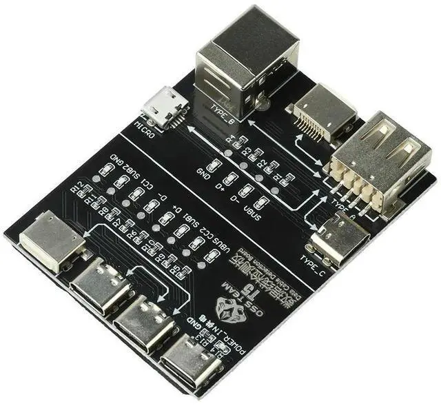 Main image of T5 Multi-Function Cable Testing Module Data Cable Tester with Anomaly Detection & Rapid Diagnosis for USB/Type-C/Lightn