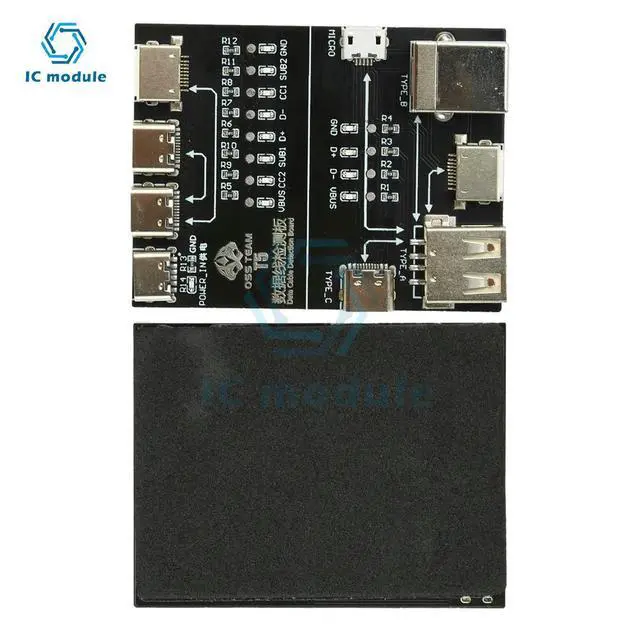 Alt view image 2 of 3 - T5 Multi-Function Cable Testing Module Data Cable Tester with Anomaly Detection & Rapid Diagnosis for USB/Type-C/Lightn