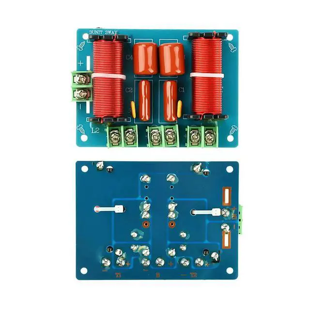 Main image of 250W 2 High 1 Low Three-Way Crossover for KTV Stage Speakers Hifi Fever Grade Audio Divider with Precise Frequency Separation