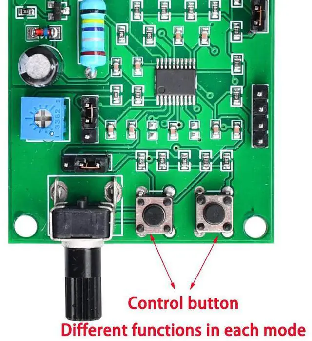 Alt view image 3 of 3 - DC5V-12V Micro Stepper Motor Drive Board Motor Drive Control Board 2-phase 4-wire 4-phase 5-wire Deceleration Stepper Motor DIY