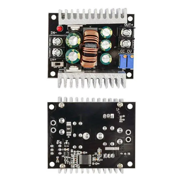 Alt view image 2 of 3 - DC 300W 15A CC CV Automatic Step Down Buck Converter DC-DC Voltage Current Regulator Module Charger Power Converter DIY KIT