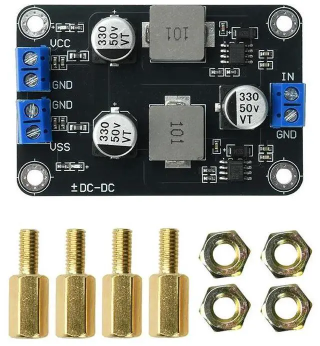 Main image of TPS5430 Dual Output DC-DC Buck Converter Module 6-30V Input Range ±5V Power Supply Low Ripple Wide Voltage Stability for Electro