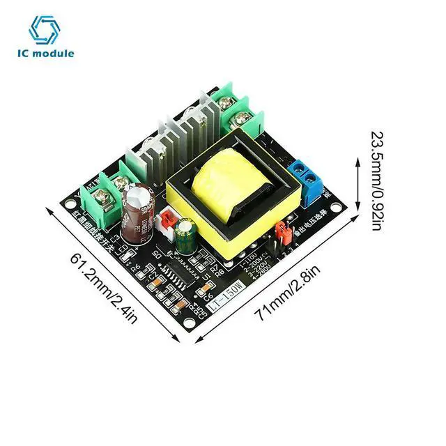 Alt view image 3 of 3 - 150W DC 12V/24V to 110v220V DC-AC Converter Booster module 150W Inverter Boost Converter Transformer Power